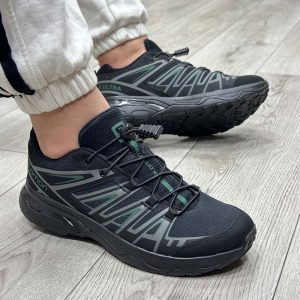 کتانی مردانه مدل SALOMON_ULTRA رنگ مشکی یشمی کد 95416