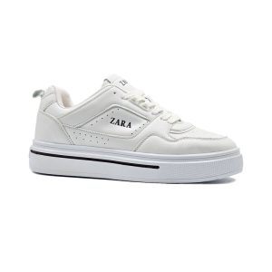 کفش و کتانی روزمره و راحتی مردانه مدل زارا ZARA رنگ سفید کد 41260