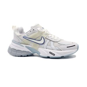 کفش و کتانی زنانه و دخترانه مدل نایک کوشلون NIKE V2K رنگ سفید آبی کد 41747