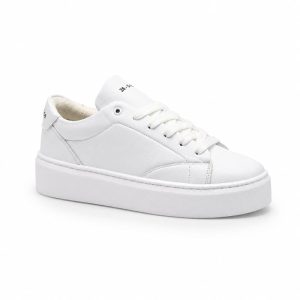 کفش راحتی مردانه مدل برشکا bershka رنگ سفید کد EF301