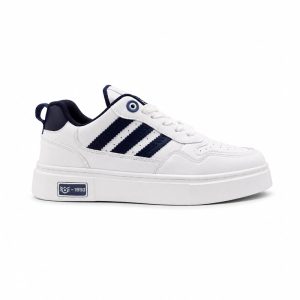 کفش و کتانی مردانه مدل آدیداس ADIDAS رنگ سفید سرمه ای کد 30080