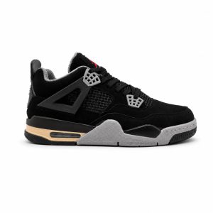 کفش و کتانی مردانه ساقدار مدل جردن NIKE AIR JORDAN 4 رنگ مشکی کد 2135
