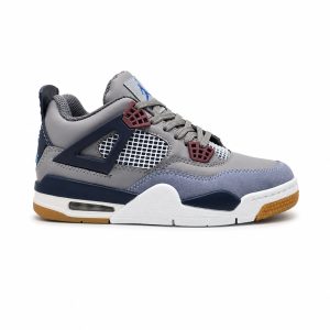 کفش و کتانی مردانه ساقدار مدل جردن NIKE AIR JORDAN 4 رنگ طوسی کد 2136
