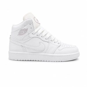 کفش و کتانی مردانه ساقدار مدل NIKE JORDAN 1 رنگ سفید کد 2137