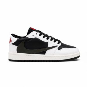 کفش و کتانی مردانه مدل نایک ترویس NIKE TRAVIS رنگ مشکی یشمی کد 30064