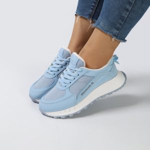 کفش و کتانی اسپرت زنانه و دخترانه مدل ریباک REEBOK رنگ آبی کد M1481