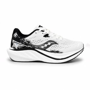 کفش و کتانی مردانه مدل ساکونی SAUCONY رنگ سفید مشکی کد 30096