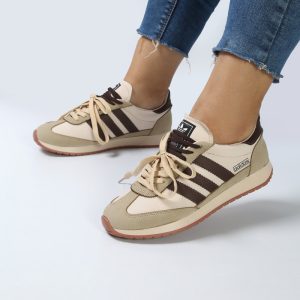 کفش و کتانی زنانه مدل آدیداس ADIDAS رنگ کرم کد M1471