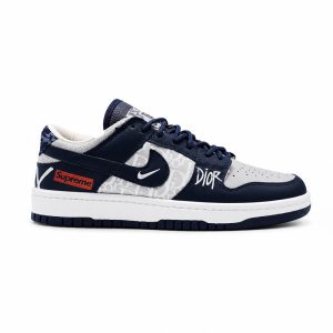 کفش و کتانی مردانه مدل نایک دیور NIKE DIOR رنگ سرمه ای کد 30072