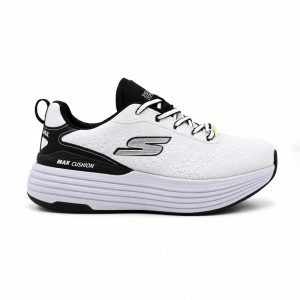 کفش و کتانی مردانه مدل اسکیچرز SKECHERS رنگ سفید مشکی کد 42424