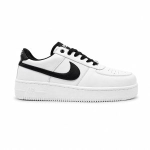 کفش و کتانی زنانه مدل نایک ایرفورس NIKE_AIR FORCE رنگ سفید مشکی کد 30030