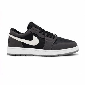 کفش و کتانی مردانه مدل NIKE AIR JORDAN 1 رنگ مشکی طوسی کد 30194